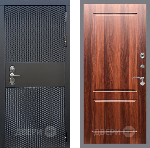 Входная металлическая Дверь Стоп БЛЭК CISA ФЛ-117 Итальянский орех в Рузе