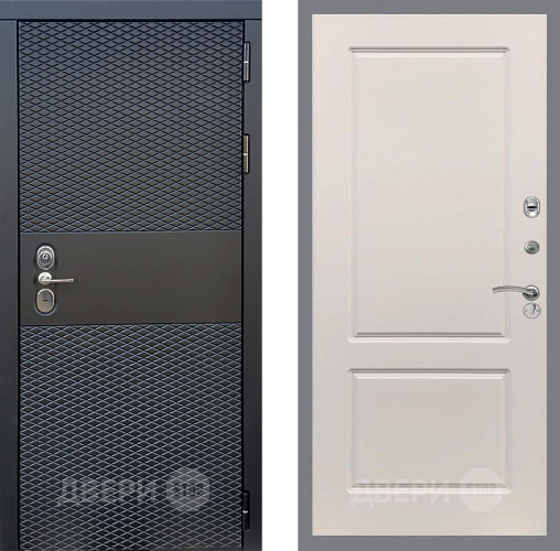 Входная металлическая Дверь Стоп БЛЭК CISA ФЛ-117 Шампань в Рузе