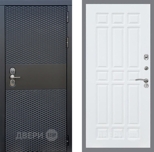 Дверь Стоп БЛЭК CISA ФЛ-33 Силк Сноу в Рузе