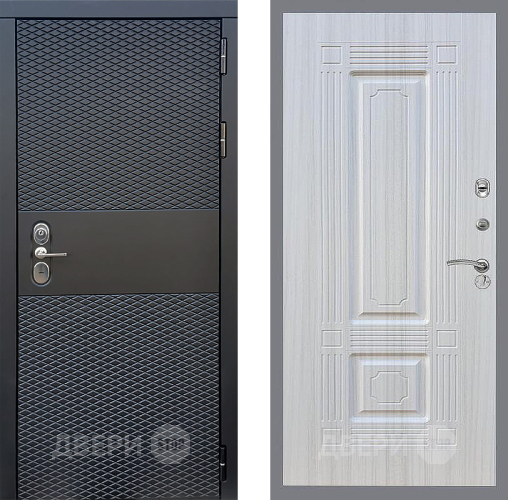 Входная металлическая Дверь Стоп БЛЭК CISA ФЛ-2 Сандал белый в Рузе