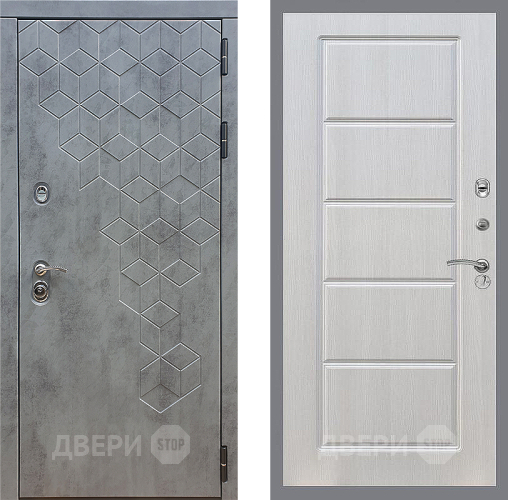 Дверь Стоп БЕТОН ФЛ-39 Лиственница беж в Рузе