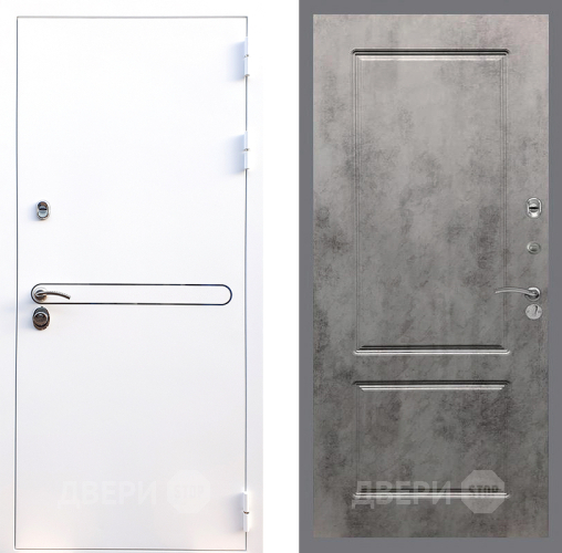 Дверь Стоп Лайн Вайт ФЛ-117 Бетон темный в Рузе