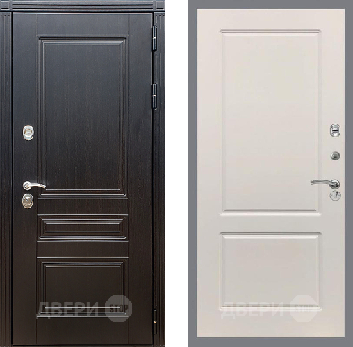 Входная металлическая Дверь Стоп МЕГАПОЛИС ФЛ-117 Шампань в Рузе