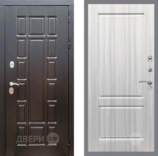 Входная металлическая Дверь Стоп НЬЮ ЙОРК ФЛ-117 Сандал белый в Рузе