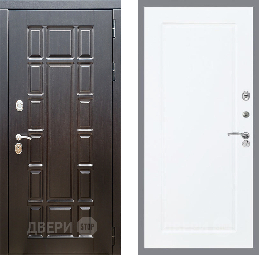 Входная металлическая Дверь Стоп НЬЮ ЙОРК ФЛ-119 Силк Сноу в Рузе