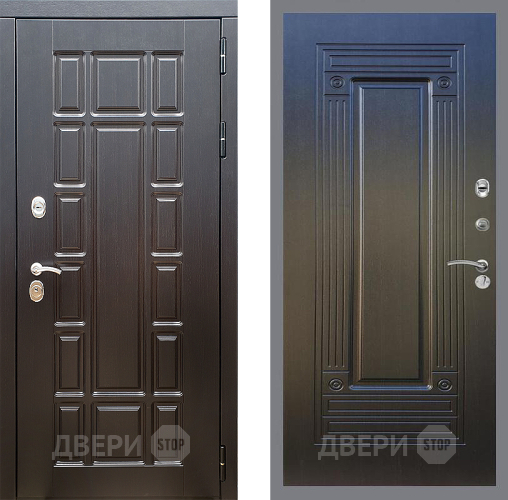 Входная металлическая Дверь Стоп НЬЮ ЙОРК ФЛ-4 Венге в Рузе