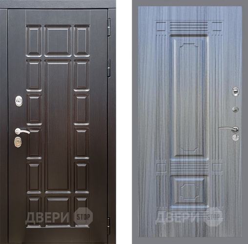 Входная металлическая Дверь Стоп НЬЮ ЙОРК ФЛ-2 Сандал грей в Рузе