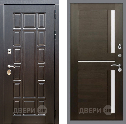 Входная металлическая Дверь Стоп НЬЮ ЙОРК СБ-18 Венге в Рузе