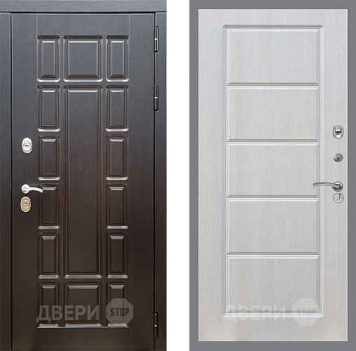 Входная металлическая Дверь Стоп НЬЮ ЙОРК ФЛ-39 Лиственница беж в Рузе