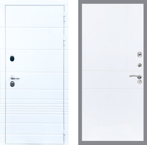 Дверь Стоп ТРЕНДО ФЛ-290 Силк Сноу в Рузе