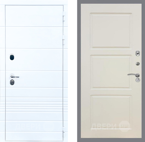 Дверь Стоп ТРЕНДО ФЛ-3 Шампань в Рузе