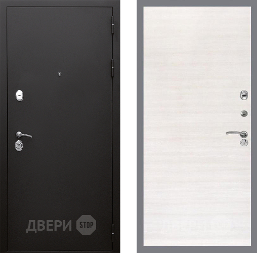 Входная металлическая Дверь Стоп КЛАССИК Шагрень Гладкая Акация светлая в Рузе