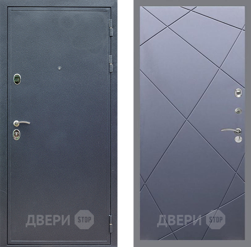 Входная металлическая Дверь Стоп СИЛЬВЕР ФЛ-291 Силк титан в Рузе