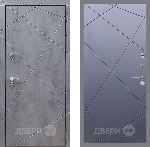 Дверь Стоп Лучи ФЛ-291 Силк титан в Рузе