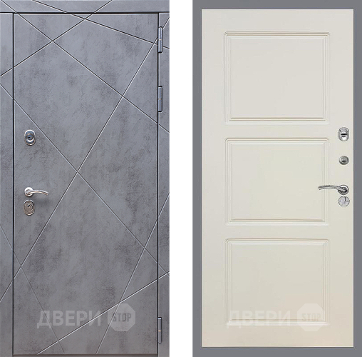 Входная металлическая Дверь Стоп Лучи ФЛ-3 Шампань в Рузе