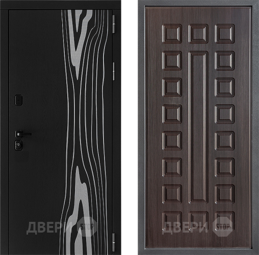 Входная металлическая Дверь Дверной континент ДК-12 ФЛ-183 Венге в Рузе
