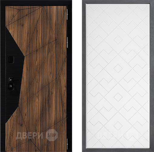 Дверь Дверной континент ДК-11 ФЛ-Тиффани Белый софт в Рузе