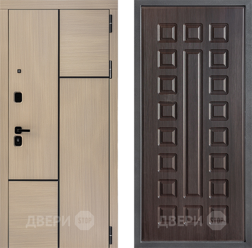 Входная металлическая Дверь Дверной континент ДК-14 ФЛ-183 Венге в Рузе