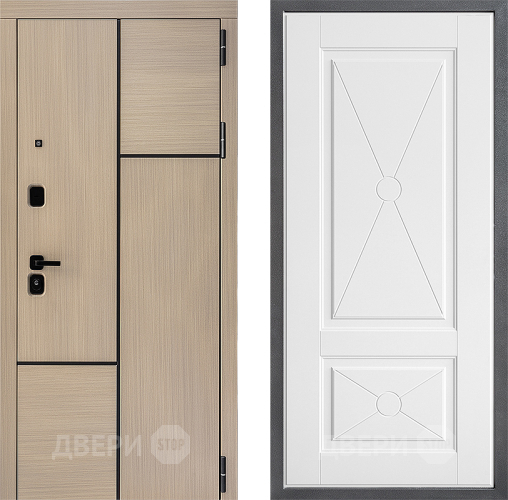 Дверь Дверной континент ДК-14 ФЛ-617 Софт милк в Рузе