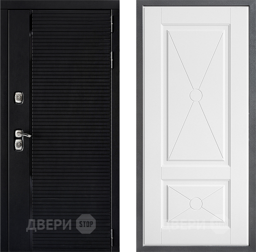 Входная металлическая Дверь Дверной континент ДК-1 ФЛ-617 Софт милк в Рузе