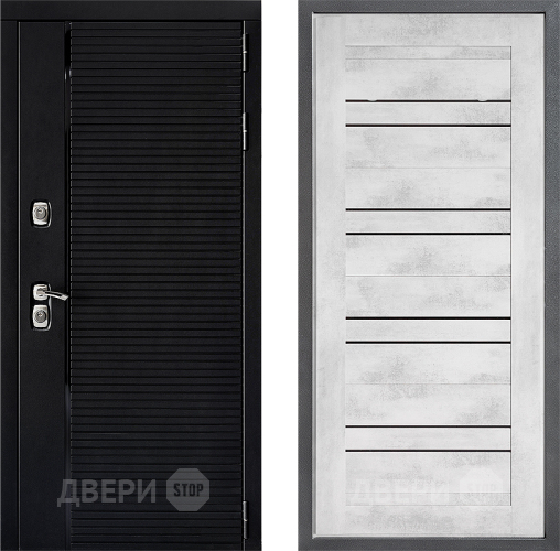 Дверь Дверной континент ДК-1 ФЛ-49 Бетон снежный в Рузе