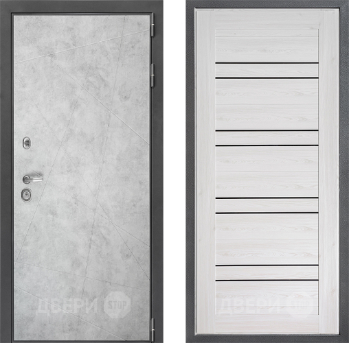 Входная металлическая Дверь Дверной континент ДК-3/743 ФЛ-49 Сосна белая в Рузе