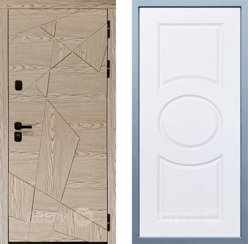 Дверь Дива МД-97/1 Д-8 Белый в Рузе