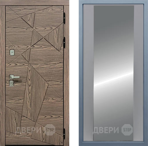 Дверь Дива МД-97/2 Д-15 Зеркало Силк Маус в Рузе