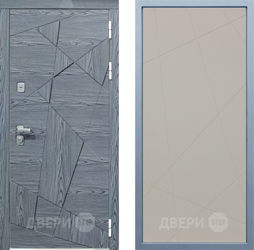 Входная металлическая Дверь Дива МД-97/3 Д-11 Шампань в Рузе