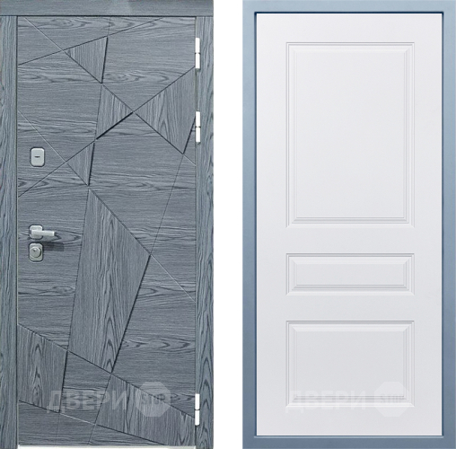 Дверь Дива МД-97/3 Д-13 Белый в Рузе