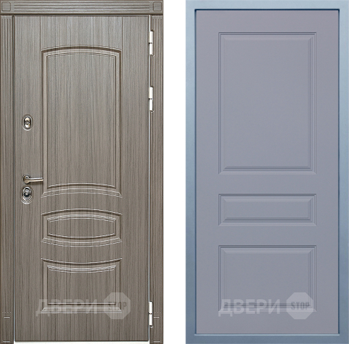 Входная металлическая Дверь Дива МД-42 Д-13 Силк Маус в Рузе