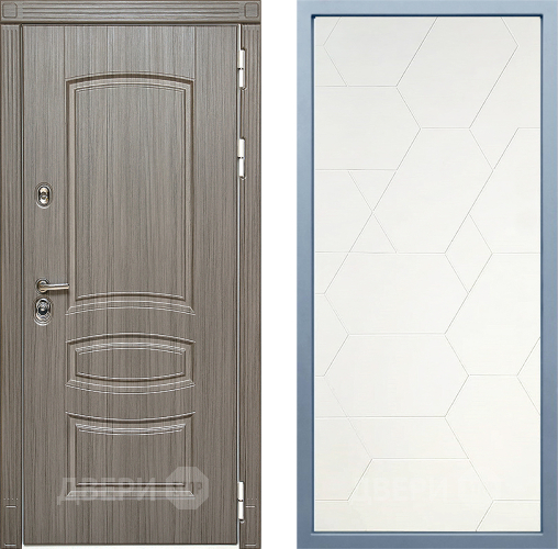 Дверь Дива МД-42 М-16 Белый в Рузе