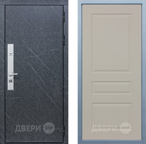 Входная металлическая Дверь Дива МХ-26 STR Д-13 Шампань в Рузе