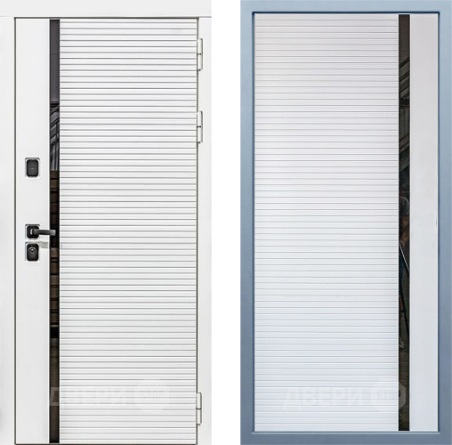 Входная металлическая Дверь Дива МХ-45 Белая STR МХ-45 Белый матовый в Рузе