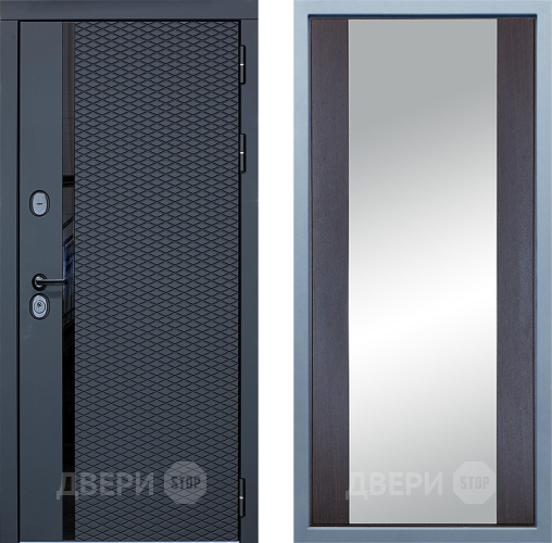 Дверь Дива МХ-47 STR Д-15 Зеркало Венге в Рузе