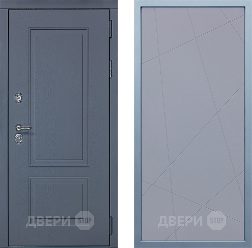 Входная металлическая Дверь Дива МХ-38 STR Д-11 Силк Маус в Рузе