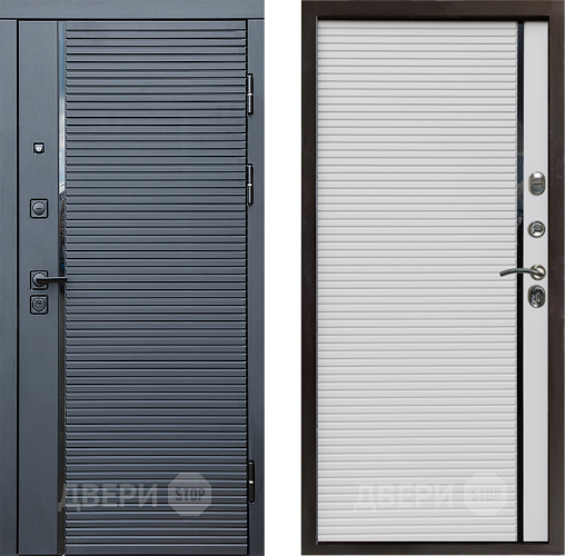Входная металлическая Дверь Престиж Черная Линия Porte Белый в Рузе