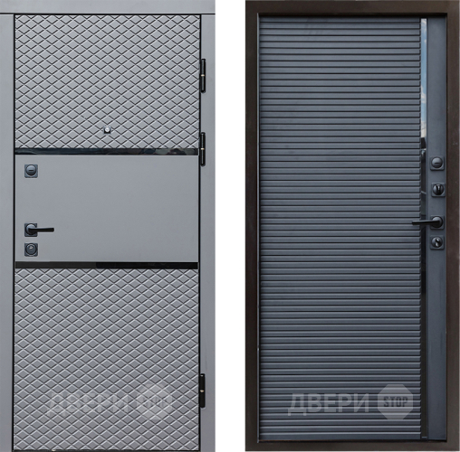 Дверь Престиж Ромб Porte Черный кварц в Рузе