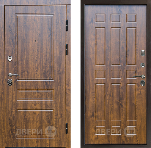 Входная металлическая Дверь Престиж Классика Дуб Спарта Дуб в Рузе