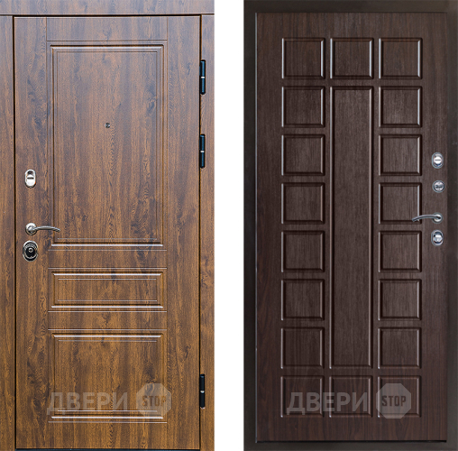 Входная металлическая Дверь Престиж Классика Дуб Престиж Венге в Рузе