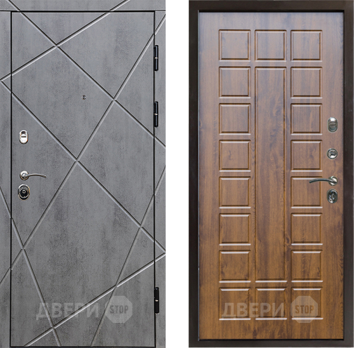 Входная металлическая Дверь Престиж Лучи Престиж Дуб в Рузе