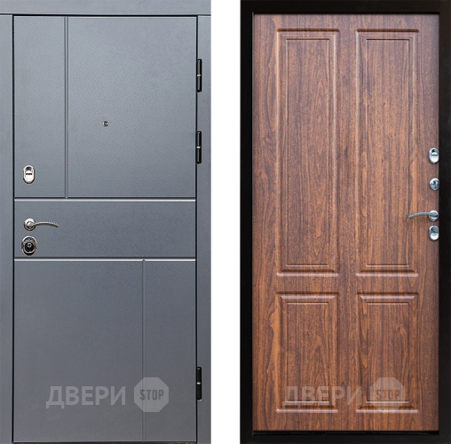 Дверь Престиж Горизонт Грэй Премиум Орех светлый в Рузе