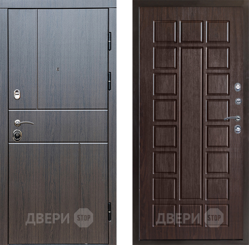 Входная металлическая Дверь Престиж Горизонт Венге Престиж Венге в Рузе