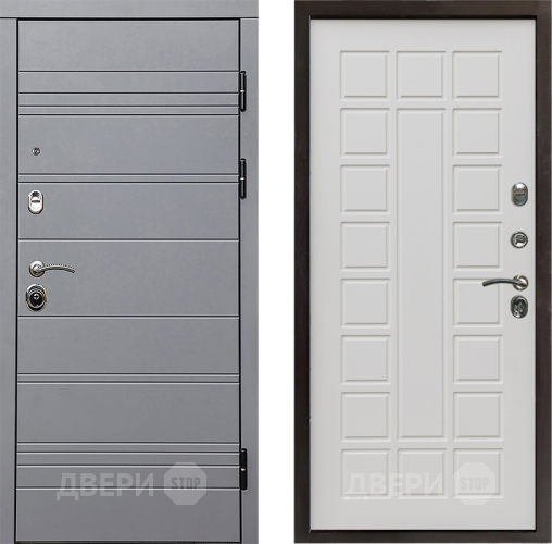 Входная металлическая Дверь Престиж Линия Грэй Престиж Бежевый мат в Рузе