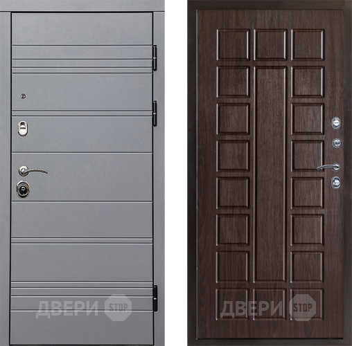 Входная металлическая Дверь Престиж Линия Грэй Престиж Венге в Рузе