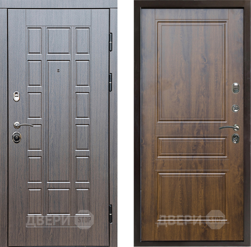 Входная металлическая Дверь Престиж Престиж Классика Дуб в Рузе