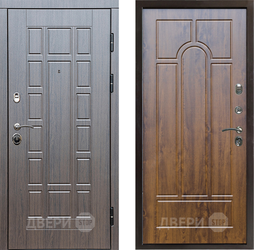 Входная металлическая Дверь Престиж Престиж Арка Дуб в Рузе