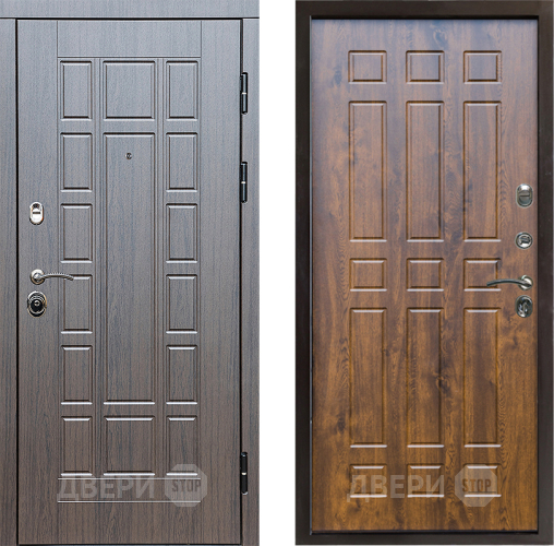 Входная металлическая Дверь Престиж Престиж Спарта Дуб в Рузе