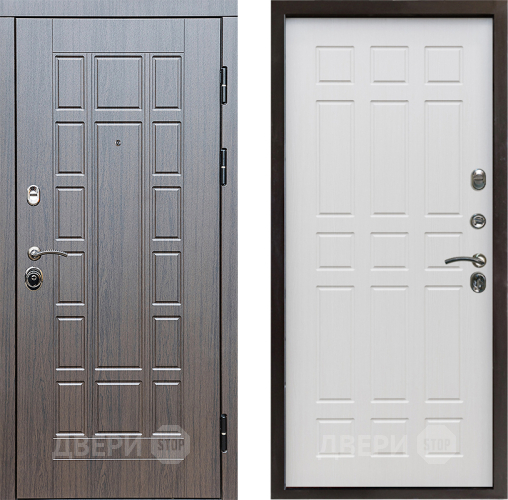 Входная металлическая Дверь Престиж Престиж Спарта Лиственница белая в Рузе