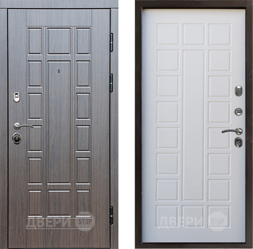 Входная металлическая Дверь Престиж Престиж Престиж Белое дерево в Рузе